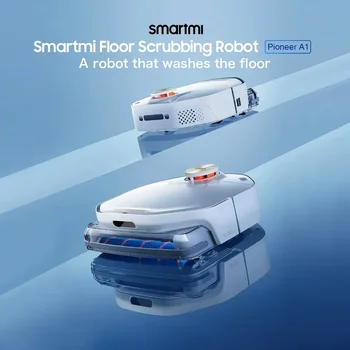 Оригинальный Бытовой Прибор Smartmi 4000Pa Робот-Пылесос Беспроводной Пылесос Mop Mop Home Robot Vacuum Изображение