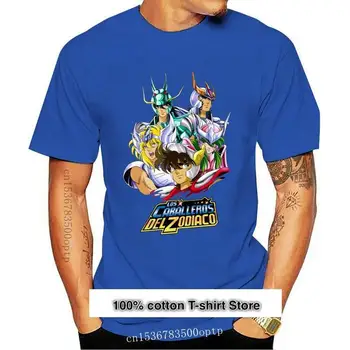 Camiseta de MANGA corta de Los caballeros del Zodiaco, camiseta de Saint Seiya V2, todas las tallas, S-5XL, 1986 Изображение