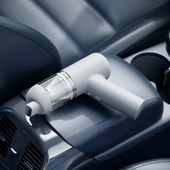 Новый ручной беспроводной пылесос, устанавливаемый в автомобиле бытовой портативный пылесос со сверхсильным всасыванием Изображение