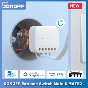 SONOFF S-MATE2 / MINIR4 Extreme Switch Переключатель локального управления Mate Поддерживает двустороннее управление Работой с eWeLink Alexa Google Home Изображение