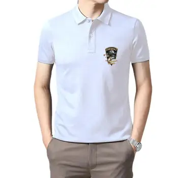 Мужская одежда для гольфа, хлопковая Черная мужская футболка-поло для рыбалки в стиле спецназа с ярким принтом, мужская футболка-поло для мужчин Изображение