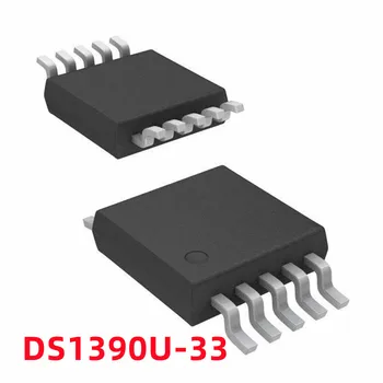 1шт Оригинальный DS1390U-33 DS1390U MSOP-10 с чиповыми часами/таймером, встроенный микросхемный чип Изображение