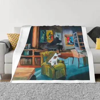 Одеяло Frasiers Apartment, Покрывало на кровать, чехол для уличного дивана с рисунком Изображение