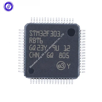 STM32F STM32F303 STM32F303RBT6 LQFP-64 Cortex-M4 32-разрядный микроконтроллер MCU 72 МГц 128 КБ Флэш-памяти 32 КБ 32F303RBT6 LQFP64 IC Изображение