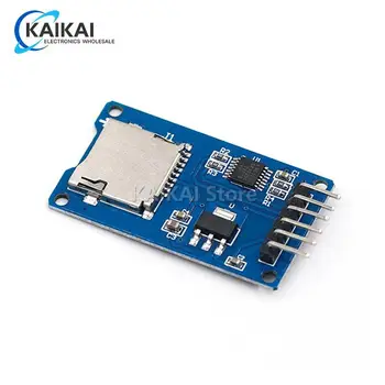 Плата расширения памяти Micro SD Micro SD TF Card Модуль защиты памяти SPI для продвижения Arduino Изображение