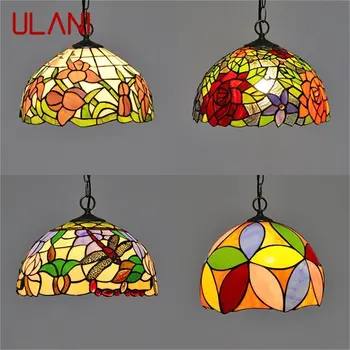 Подвесной светильник ULANI Tiffany, современные светодиодные светильники, декоративные для домашней столовой Изображение