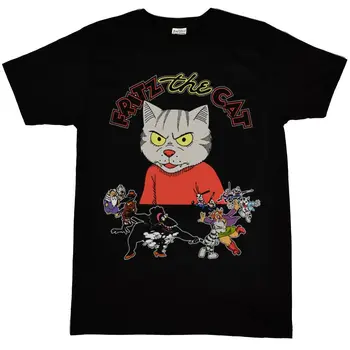 Мужская футболка с персонажами Fritz The Cat Изображение