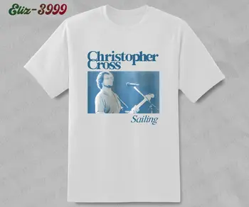 Винтажная футболка Christopher Cross Sailing в стиле унисекс, все размеры S-5XL Изображение