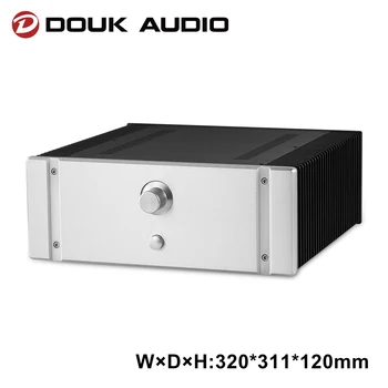 Douk Audio HiFi Алюминиевое Шасси Корпус Усилителя мощности Корпус ЦАП Шкаф DIY Металлический корпус W320mm × D311mm × H120mm Изображение