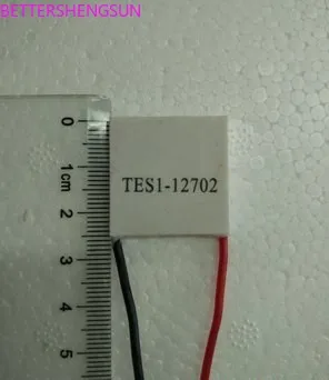 Полупроводниковый холодильный лист TES1-12702 25*25*3.7 Медицинский миниатюрный холодильный лист 12V2A Изображение