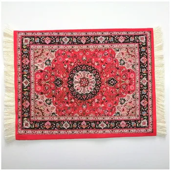 Портативный мусульманский молитвенный коврик-складной коврик с кисточками для мужчин и женщин - идеальный подарок для мусульман Изображение