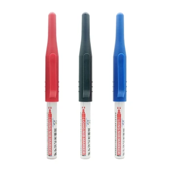 маркерные ручки для глубокого сверления отверстий диаметром 30 мм, многоцелевой водостойкий маркер для глубокого сверления отверстий Изображение
