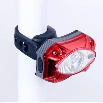 Задний фонарь Прочный, долговечный, простой в установке, безопасный, перезаряжаемый, обеспечивающий длительную видимость, Водонепроницаемый фонарь безопасности велосипеда Изображение
