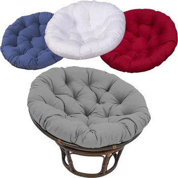 Подушка для подвесной корзины, утолщенная и мягкая, универсальная подушка для гамака, яичные подушечки для стульев премиум-класса Изображение