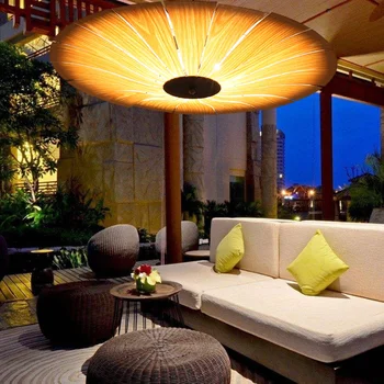 Люстра в стиле бара, отеля, ресторана в Юго-Восточной Азии, японский горячий горшок с прожектором Изображение