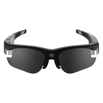Умные солнцезащитные очки 1080P с камерой, беспроводная гарнитура, поляризационные солнцезащитные очки Изображение
