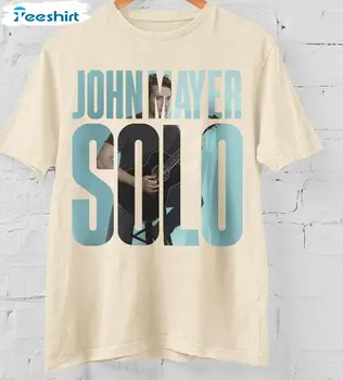 Сольный тур Джона Майера 2023, сольный тур певицы Сэнд, рубашка всех размеров FA1713 с длинными рукавами Изображение