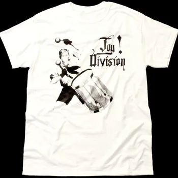 JOY DIVISION - ИДЕАЛЬНАЯ футболка ДЛЯ жизни, белая мужская с коротким рукавом от S до 5XL BE723 Изображение