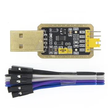 Модуль CH340G/CH340E преобразователь USB в TTL модуль UART CH340 3,3 В 5 В Изображение