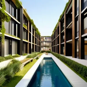 Будущее городских комплексов с зелёными маршрутами